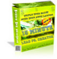 Thumbnail 15 Minute Lead Page Creator With Master Resale Rights Thumbnail 15 Minute Lead Page Creator With Master Resale Rights