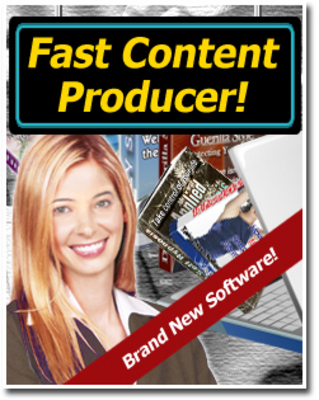 Product picture Fast Content Producer With MRR